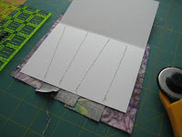 Patchwork Fabric Greeting Cards - Quilting Tutorials and Fabric Creations - Quilting in the Rain