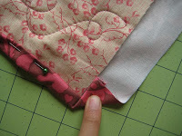 Quick Quilt Binding - Quilting Tutorials and Fabric Creations - Quilting in the Rain