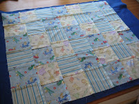 Frayed Seams Quilt - Quilting Tutorials and Fabric Creations - Quilting in the Rain