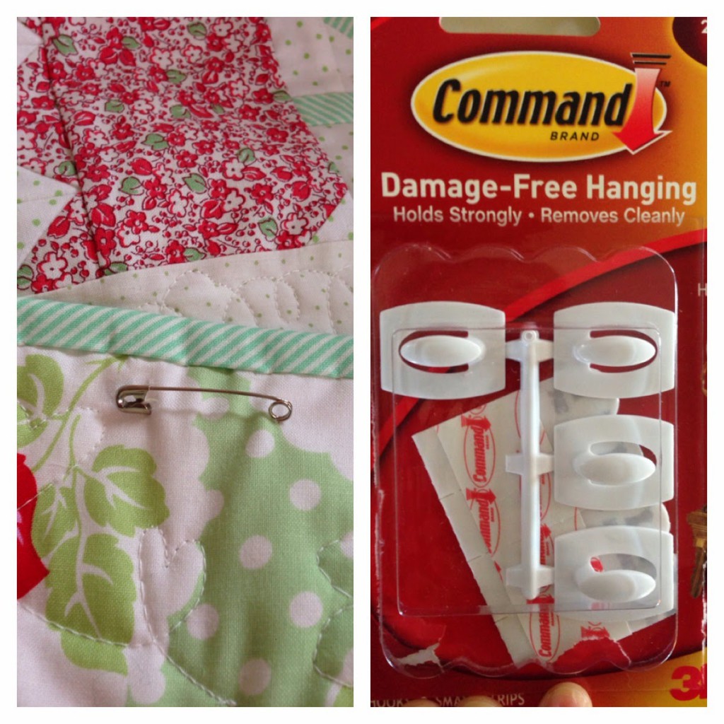 Addendum: Hanging Quilts with 3M Command Strips » First Light Designs